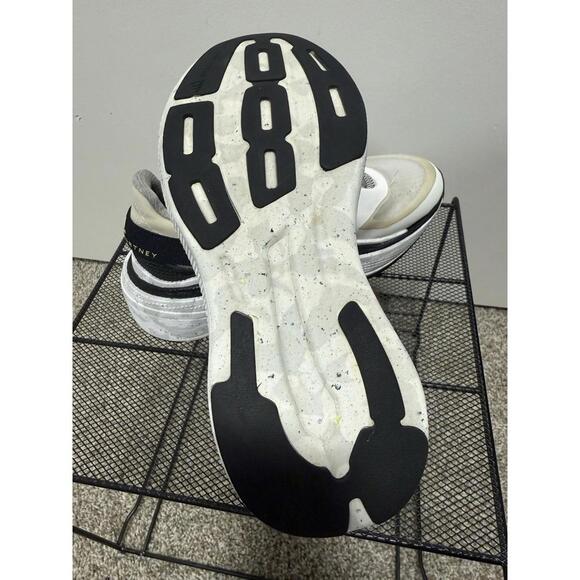 Adidas Stella McCartney Earthlight Mesh Comfort Sneakers Women’s 5.5 White Black - Picture 4 of 6